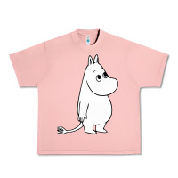 Salmon moomin character Urban Heavy Tee - PixelFlow
