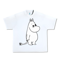 White moomin character Urban Heavy Tee - PixelFlow