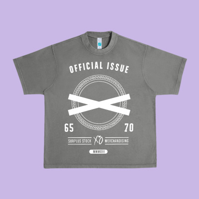 Official Issue Xo For Dark Urban Heavy Tee Designed By Pixelflow