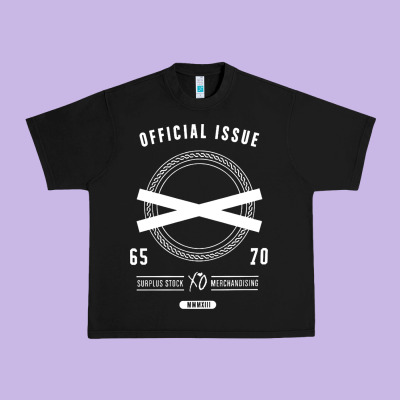 Official Issue Xo For Dark Urban Heavy Tee Designed By Pixelflow