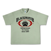 Oil Green Blackwater Urban Heavy Tee - PixelFlow