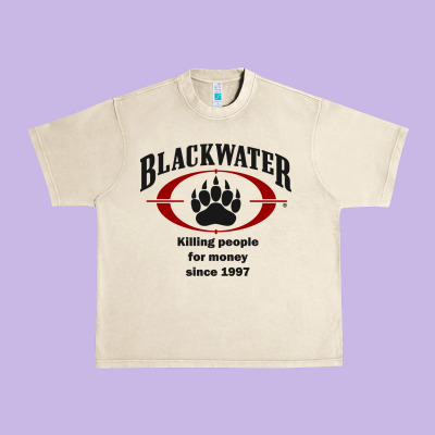 Blackwater Urban Heavy Tee Designed By Pixelflow