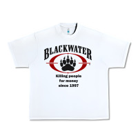 White Blackwater Urban Heavy Tee - PixelFlow