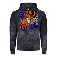 Cloud Black halloween bull skull Vintage Hoodie - BarkalooDesign
