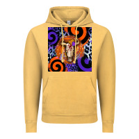 Vintage Mustard halloween bull skull Vintage Hoodie - BarkalooDesign