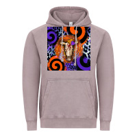 Vintage Zinc halloween bull skull Vintage Hoodie - BarkalooDesign