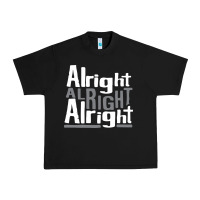Black matthew mcconaughey dazed & confused alright alright alright hipster t Urban Heavy Tee - PixelFlow