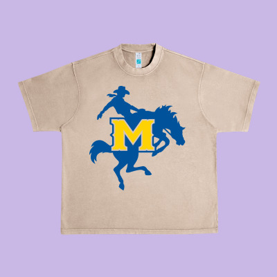 Mcneese  Athletics Urban Heavy Tee Designed By Pixelflow