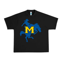 Black mcneese  athletics Urban Heavy Tee - PixelFlow