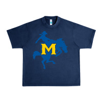 Navy mcneese  athletics Urban Heavy Tee - PixelFlow