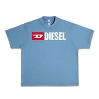 Pebble Blue Diesel Urban Heavy Tee - PixelFlow