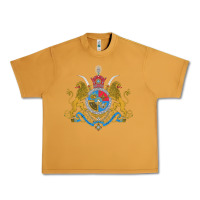 Peanut Butter Iran Coat of arms Flag souvenir Iranian Persian Urban Heavy Tee - PixelFlow