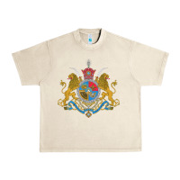 Sandshell Iran Coat of arms Flag souvenir Iranian Persian Urban Heavy Tee - PixelFlow