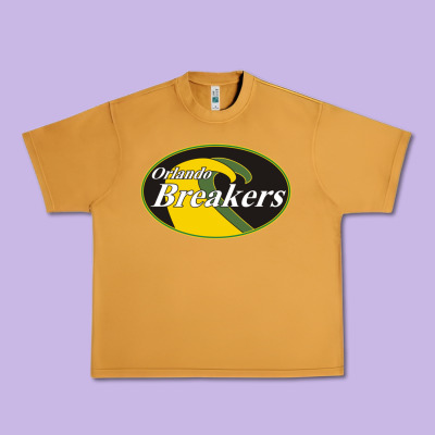 Orlando Breakers Football Team Urban Heavy Tee Designed By Pixelflow