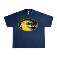 Navy Orlando breakers football team Urban Heavy Tee - PixelFlow