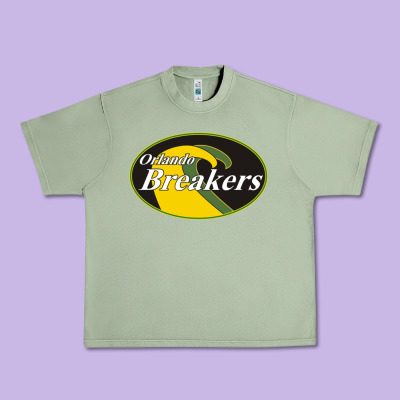 Orlando Breakers Football Team Urban Heavy Tee Designed By Pixelflow