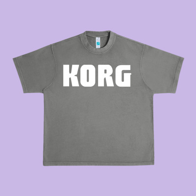 Korg New Urban Heavy Tee Designed By Pixelflow