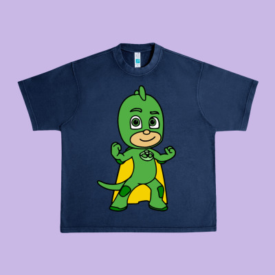 Gekko Cat Boy Urban Heavy Tee Designed By Pixelflow