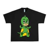 Black gekko cat boy Urban Heavy Tee - PixelFlow