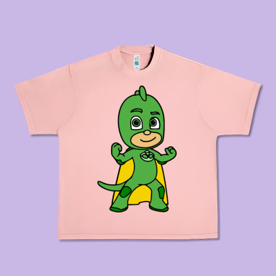 Gekko Cat Boy Urban Heavy Tee Designed By Pixelflow