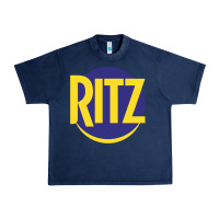 Navy ritz cracker Urban Heavy Tee - PixelFlow