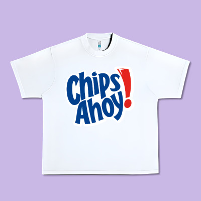 Chips Ahoy Snack Urban Heavy Tee Designed By Pixelflow