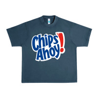Midnight Navy chips ahoy snack Urban Heavy Tee - PixelFlow