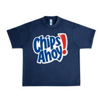 Navy chips ahoy snack Urban Heavy Tee - PixelFlow