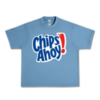 Pebble Blue chips ahoy snack Urban Heavy Tee - PixelFlow