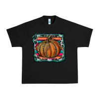 Black leopard pumpkin with serape background Urban Heavy Tee - RanaPortraitStore