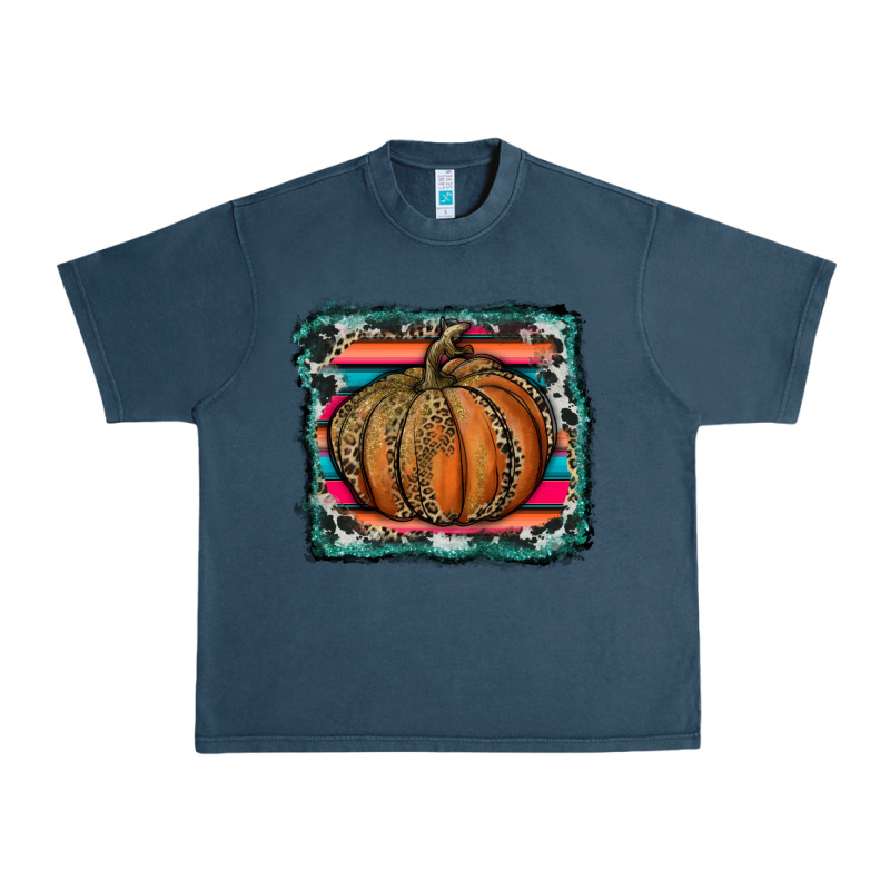 Leopard Pumpkin With Serape Background Urban Heavy Tee by RanaPortraitStore | Teevron