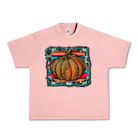 Salmon leopard pumpkin with serape background Urban Heavy Tee - RanaPortraitStore