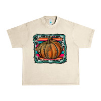 Sandshell leopard pumpkin with serape background Urban Heavy Tee - RanaPortraitStore