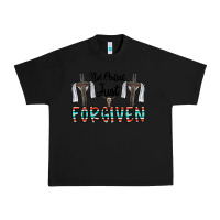 Black no perfect just forgiven Urban Heavy Tee - CowhideDigitalArt