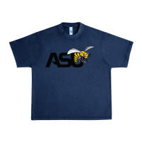 Navy the-alabama-state-hornets-merch Urban Heavy Tee - PixelFlow