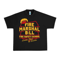 Black fire marshal bill fire safety school funny firefighter t shirt Urban Heavy Tee - PixelFlow