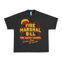 Pigment Black fire marshal bill fire safety school funny firefighter t shirt Urban Heavy Tee - PixelFlow