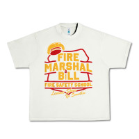 Pistachio fire marshal bill fire safety school funny firefighter t shirt Urban Heavy Tee - PixelFlow