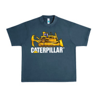 Midnight Navy bulldozercat 2 Urban Heavy Tee - PixelFlow