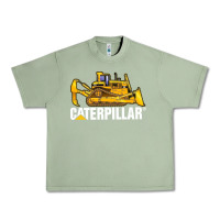 Oil Green bulldozercat 2 Urban Heavy Tee - PixelFlow