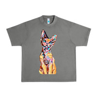 Tornado Colorful Cat Urban Heavy Tee - PixelFlow