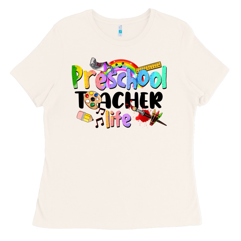 Preschool Teacher Life Ladies Tee by LillyAllenDesigns | Teevron