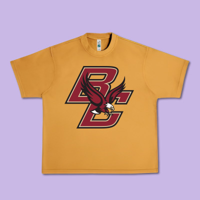 Boston College Eagl3s Urban Heavy Tee Designed By Snappyart
