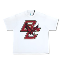 White boston college eagl3s Urban Heavy Tee - SnappyArt