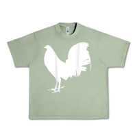 Oil Green game fowl gallegos, rooster, chicken t shirt Urban Heavy Tee - PixelFlow