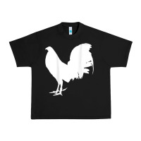 Black game fowl gallegos, rooster, chicken t shirt Urban Heavy Tee - PixelFlow