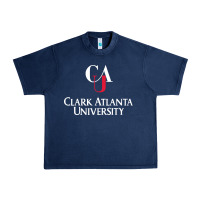 Navy clark atlanta university Urban Heavy Tee - SnappyArt
