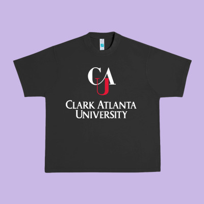 Clark Atlanta University Urban Heavy Tee Designed By Snappyart