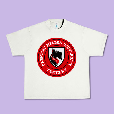 Carnegie Mellon Tartans Urban Heavy Tee Designed By Snappyart