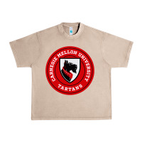 French Oak carnegie mellon tartans Urban Heavy Tee - SnappyArt